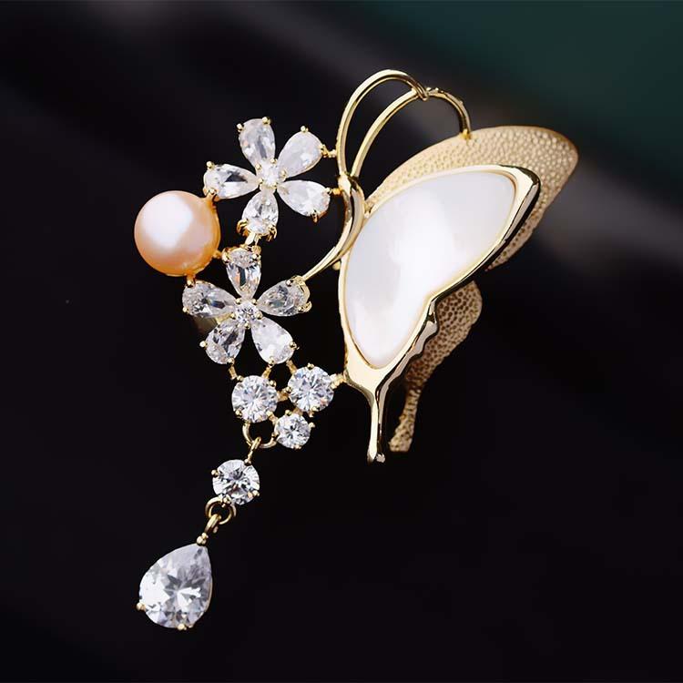 XR08935蝴蝶胸针