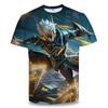 Game King Series Impressão 3D Adulto Crianças Casual Camiseta de manga curta Cross-border Nova Camiseta masculina Fornecimento de comércio exterior