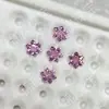 Nova Estrela Hexagonal Colorida Zircônia Pedra Solta Estrela de Seis Pontas Zircônia Novo Produto Lançado Acessórios de Moda Fábrica Fornecimento Direto