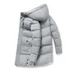 Ropa de Algodón de Invierno para Hombre Nueva de Invierno Transfronteriza Ropa Exterior para Niños Tendencia Ins de Color Sólido Ropa de Invierno Cálida Ropa de Algodón Engrosada Tendencia