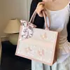 Bolsa Grande Capacidade Transfronteiriça Feminina Nova Chegada 2025 Bolsa de Ombro Fashionável Bolsa Tote Versátil Tendência Bolsa de Mão para o Dia a Dia