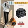 Pantalones de tiburón color café para mujer, adecuados para primavera y otoño, pantalones de yoga y fitness gruesos de cintura alta que levantan los glúteos, nuevo estilo 2026, leggings ajustados