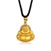 Caperucita Roja Libro Explosiones Maitreya Buda Arenas Colgante de Oro 2024 Nuevo Método Antiguo Industria Pesada Punto Diamante Flash Pequeño Collar de Buda Dorado