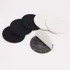 Gaxeta de Silicone Transparente Personalizada, Almofada de Silicone Redonda Preta Resistente ao Desgaste Antiderrapante, Almofada de Pé de Silicone Autoadesiva com Adesivo de Lado Único