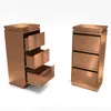 Gabinete de corte de pelo de acero inoxidable para barbería estante de almacenamiento para salón de peluquería gabinete pequeño carrito gabinete de herramientas simple para barbería