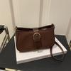Bolso frosted de moda retro para mujer, nuevo estilo Primavera y Verano 2026, bolso cuadrado pequeño casual simple, bolso cruzado, venta al por mayor