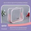 Saco de armazenamento de produtos químicos diários personalizado saco com zíper de lavagem EVA personalizado saco de osso de cosméticos de PVC personalizado personalizado