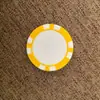 Venta Directa de Fábrica de Fichas de Póker Planas de Doble Barra, Fichas de Póker Texas Hold'Em, Fichas Planas Impresas, Fichas de Póker de Casino