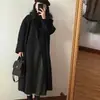 Abrigo de Lana para Mujer 2025 Otoño e Invierno Nuevo Abrigo de Lana Vintage Estilo Hepburn Petite Coreano de Longitud Media Ropa de Abrigo