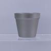 Maceta Redonda de Plástico con Superficie de Arena No Porosa Suministros del Fabricante Simple Escandinavo Sala de Estar Interior Cactus Planta Verde Cría Maceta Pequeña