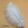 Pena de Avestruz Celebridade da Internet Ins Decoração de Pena Branca Flores de Mesa de Casamento Enfeites de Castiçal Adereços para Fotos Penas Grandes