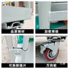 Carro de Logística Móvil, Carrito Plegable de Empuje y Tracción, Carrito Volteable, Carrito de Carga y Descarga, Jaula de Almacenamiento, Carrito Jaula para Clasificación de Paquetería