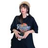 Trajes Coordinados de Amigos y Pareja, Tallas Grandes, Camiseta Casual de Manga Corta de Verano para Mujer, Cangrejo de Cinco Caracteres Suelto, Venta al por Menor