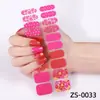 Zhengxiang Película de Esmalte de Uñas Nueva Transfronteriza Pegatinas para Manicura 20 Dedos Europeo y Americano Polvo de Cebolla Amazon Más Vendido Pegatinas Adhesivas para Uñas