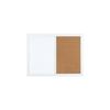 Pizarra Blanca Pizarra para Escribir Colgante Magnética Pizarra Blanca Corcho Combinación Decorativa Creativa Pizarra de Dibujo Marco de Madera Pizarra Combinada Pared de Fotos