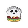Venta Caliente Transfronteriza Divertida Linda Serie de Fantasmas Blancos Insignia de Metal Traje Combinación Broche de Halloween Pequeño Regalo