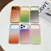 Adecuado para funda de teléfono magnética empotrada Apple 17Promax, Macaron Iphone16 Degradado 15 Popular Funda Protectora
