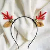 Faixa de cabelo de Natal chifre faixa de cabelo infantil bola de cabelo faixa de cabelo fofa faixa de cabelo luminosa barraca atacado
