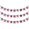 Decoración de celebración del Día de la Independencia de EE. UU., Día Nacional de Amazon 2025, Bandera de estrella de cinco puntas de EE. UU., Personalización al por mayor