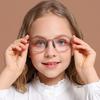 Luz plana de espejo para niños anti luz azul nuevo sin alimentación marco grande marco suave gafas TR90 fabricantes al por mayor espejo cruzado 2290