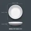 Vajilla de imitación porcelana de melamina Plato segmentado para fideos de arroz Guoqiao de Yunnan Plato de ingredientes de ocho compartimentos plato multicompartimento plato para sashimi