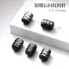 Obsidiana Plateada Natural Estrella de Arco Accesorios Hechos a Mano Semiacabados Piezas para Joyería DIY Piezas Talladas Venta Directa de Fábrica