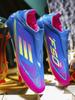 Zapatos de Fútbol Juvenil Transfronterizo Artesanal de Putian con Tacos de Hierba para Estudiantes para Hombre y Mujer, Tacos Rotos, Tono Verde, Zapatos de Entrenamiento
