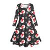 Atacado direto da fábrica roupas infantis primavera e verão novo estilo europeu e americano vestido para meninas vestido saia infantil estampado de manga curta