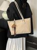 Bolso de Hombro de Gran Capacidad Transfronterizo para Mujer 2026 Nuevo Otoño e Invierno Moda Retro Bolso de Hombro Versátil Bolso Tote para Viajes y Uso Diario