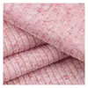 Tecido de linho de textura leve 140g jacquard de tricô ultrafino com nervuras tecido stretch para camada base de primavera e verão proteção solar saída de praia
