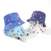 Sombrero de Pescador Estampado para Niños Transfronterizo Sombrero de Cubeta de Doble Capa para Primavera y Otoño para Niños y Niñas Sombrero de Cubeta de Dinosaurio y Coche para Bebé Amazon