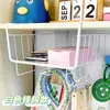 Estante de almacenamiento debajo del escritorio, cesta colgante para dormitorio, artículo útil, armario colgante debajo del escritorio, estante de capas, estante colgante de escritorio, un imprescindible