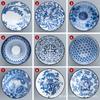 Azul e Branco Porcelana Xícara de Chá Cerâmica Tigela de Chá Bucket Cup Kung Fu Tea Set Full Color Azul e Branco Xícara de Chá Master Cup Oferta Especial