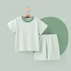 Traje de Manga Corta para Bebé, Conjunto de Ropa para Casa, Conjunto de Ropa de Verano para Casa para Niños y Niñas, Traje Sencillo para Niños Pequeños y Medianos