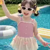 Traje de baño para niños, Vestido de una pieza de princesa para niña, Lindo traje de baño para niña, Traje de baño para bebé niña, Traje de baño para bebé de 2 y 3 años