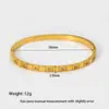 Pulsera de Acero Inoxidable con Cierre, Zirconia Cúbica Cuadrada, Chapado en Oro de 18 Quilates, Resistente al Agua, Joyería de Lujo de Gama Alta para Mujer
