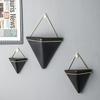 Plantas Creativas para Pared de Sala de Estar, Macetas de Pared, Pared de Fondo, Decoraciones Blandas de Pared, Colgantes de Plantas Verdes, Porcelana Blanca