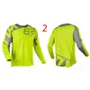 Traje de Carrera de Manga Larga Bicicleta de Montaña Campo Traviesa Secado Rápido Camisa Cultural Tld Traje de Descenso Fox Traje de Ciclismo Superior