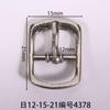 Diâmetro interno 12mm Fivela japonesa quadrada oval barril fivela banhada a prata antiga trefilagem de arame dourado fábrica atacado fivela de sandália