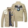 Un lote de chaqueta con logo de coche comercio exterior europeo y americano ocio holgada talla grande abrigo de aviador camiseta de béisbol deportiva ropa de hombre