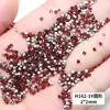 Accesorios Brillantes para Uñas Color Rojo Ankora con Circonita Biselada Año Nuevo Rojo Mini Circonita Plana Corazón Marqués Pedrería para Uñas