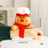 Navidad Dibujos Animados Creativo 3D Papá Noel y Muñeco de Nieve Figuras Anillo a Presión Decoración de Ambiente Festivo Pulsera Linda