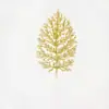 Ramas y Hojas de Árbol de Hoja de Oro Artificial Navideño Transfronterizo, Piezas de Decoración para Árbol de Navidad, Accesorios Decorativos DIY, Realista y Exquisito