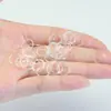 Nuevo clip para oreja de resina anti-bloqueo estilo coreano, aro de plástico para oreja sin agujero, clip para oreja transparente invisible no alérgico