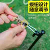Cuerda para polea de 3 m de largo y 4 mm de grosor, Cuerda a prueba de viento para toldos de exterior, Cuerda reflectante de altura ajustable, Viene con bolsa de almacenamiento