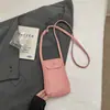 Moda Versátil de Nueva Colección 2026 Bolso Estilo Artístico Coreano Casual Simple para Mujer Bolso de Hombro Cruzado para Teléfono