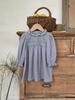 Outfits de Irmãs Estilo Coreano Jennybebe Coleção Outono 2026 Macacão de Algodão Gaze para Bebê Vestido Elegante de Renda para Meninas