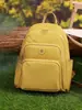 Mochila Simple para Mujer 2026, Gran Capacidad, Tela de Nylon Impermeable, Ligera, Múltiples Bolsillos, Mochila para Viajes y Uso Diario