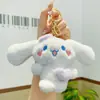 Chaveiros de pelúcia de desenho animado da moda, bonecas peludas fofas e peculiares, pingentes para mochila de casal, acessórios atacado