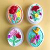 Nova Etiqueta de Pássaro e Flor Feita à Mão DIY Etiqueta de Aromaterapia de Gesso Molde de Relevo Molde de Silicone de Flor Molde de Flor